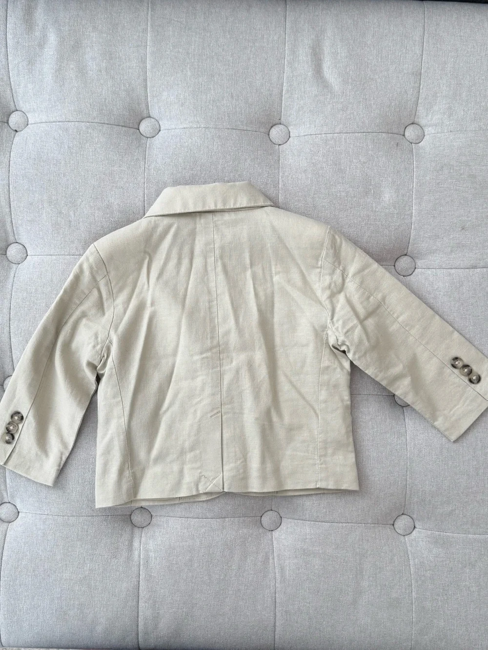 LITTLE PLANET Beige Blazer — Size 12 months
